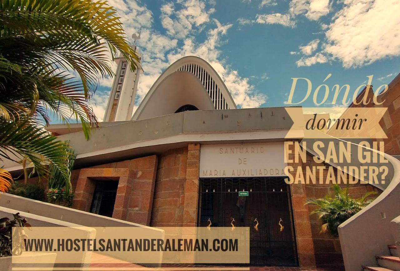 Santander Aleman Hostel San Gil Kültér fotó